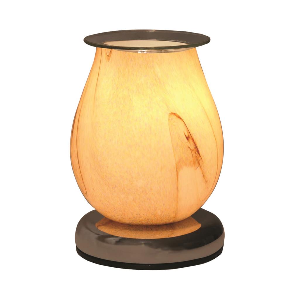 Aroma Natural Swirl Oval Touch Electric Wax Melt Warmer Extra Image 1